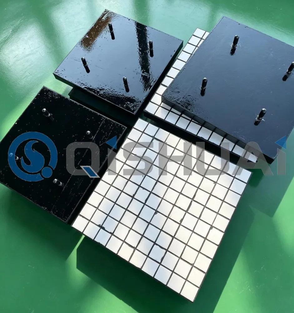 Steel Rubber Ceramic Composite Wear Plate